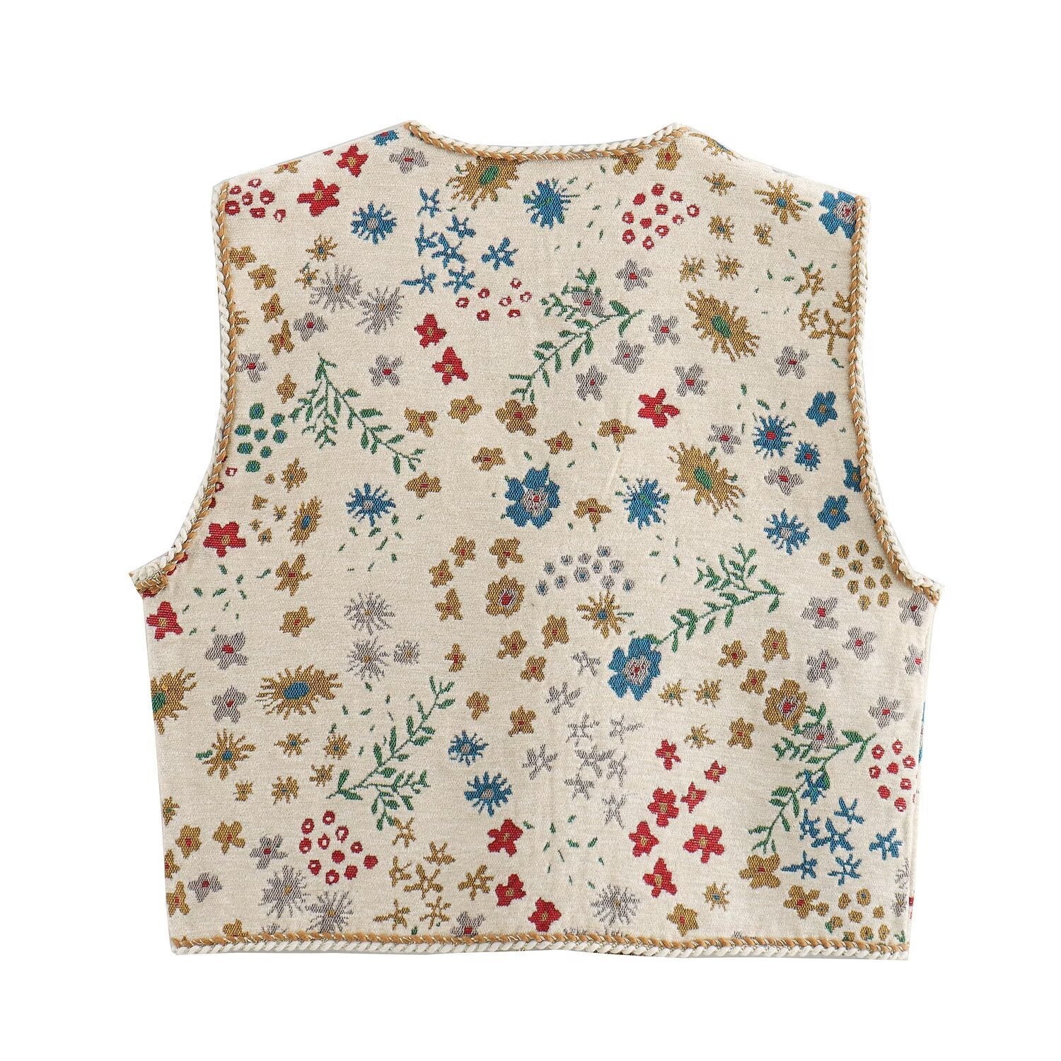 Jacquard Casual Women’s Fashion Vest