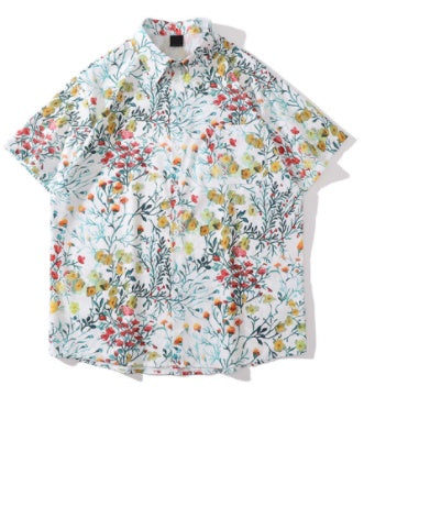Unisex Trendy Loose Shoulder Drop Shirt For Men And Women - C203color / M