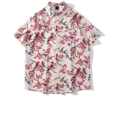 Unisex Trendy Loose Shoulder Drop Shirt For Men And Women - C207color / M