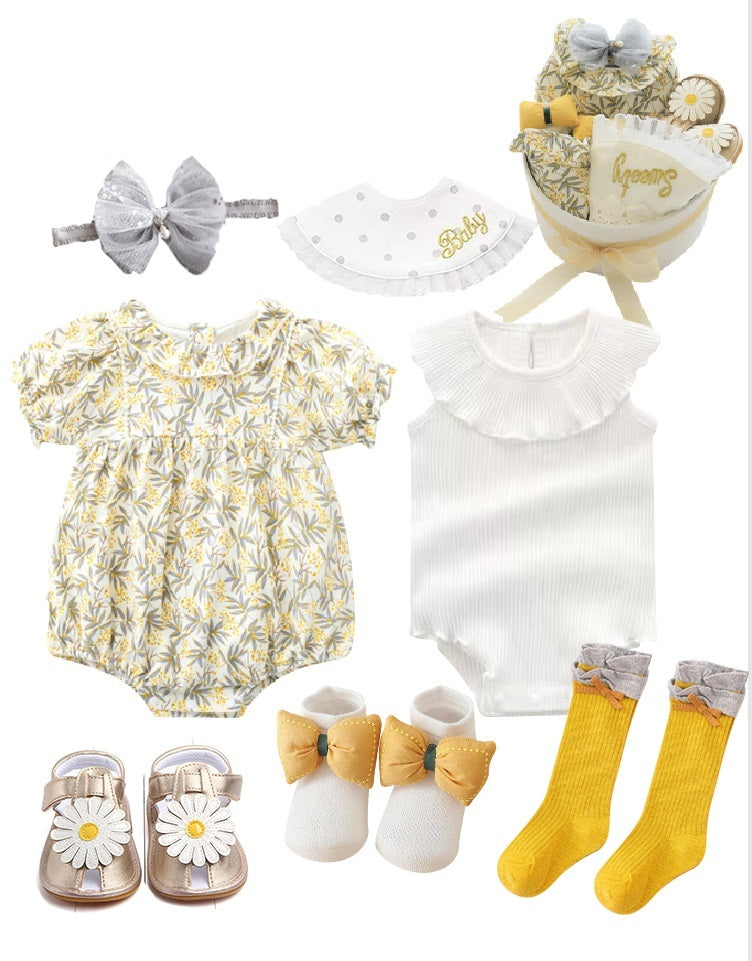Four Seasons Baby Clothes Gift Box Newborn Set - A / 59cm