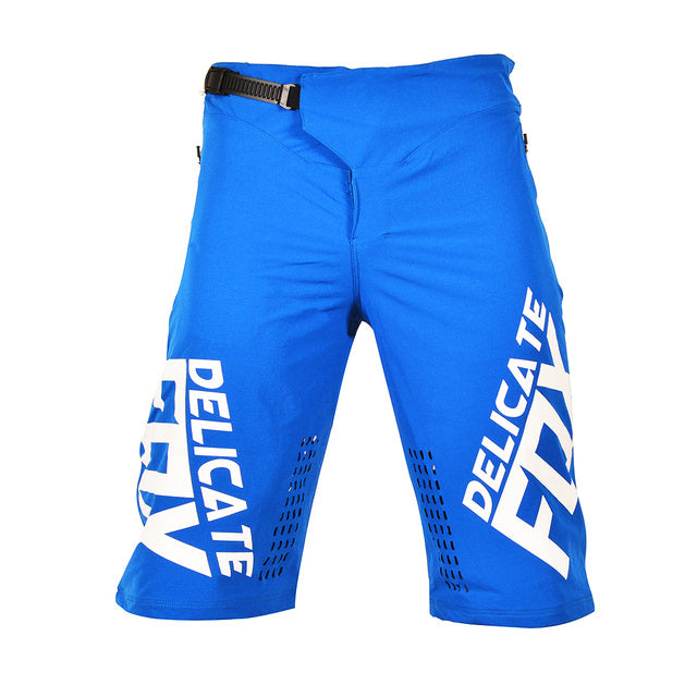 Fashion Delicate Fox Defend Shorts Mountain Bicycle Offroad Racing - Blue / S