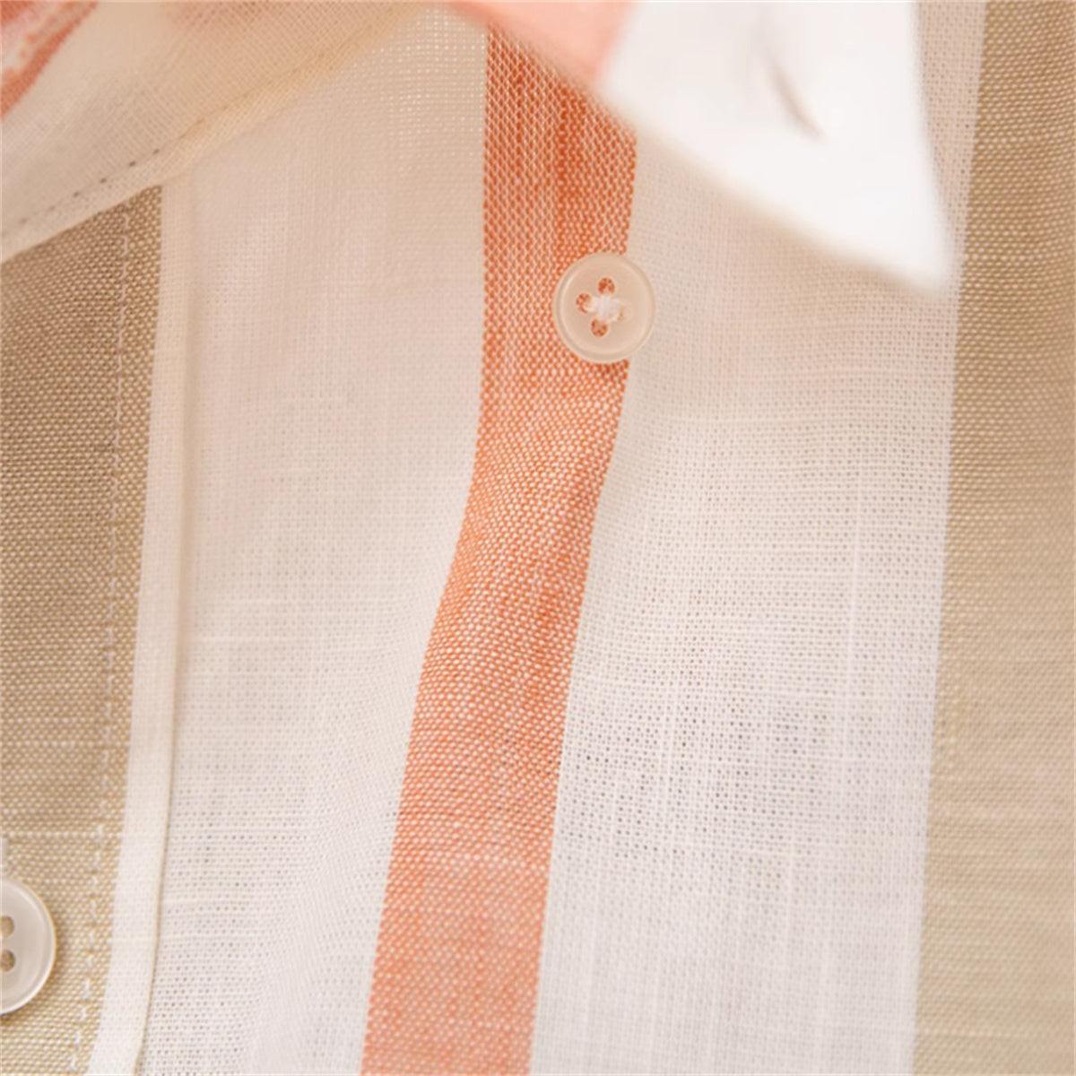 Men’s Breathable All-match Concealed Buttoned Pointed Collar Shirt