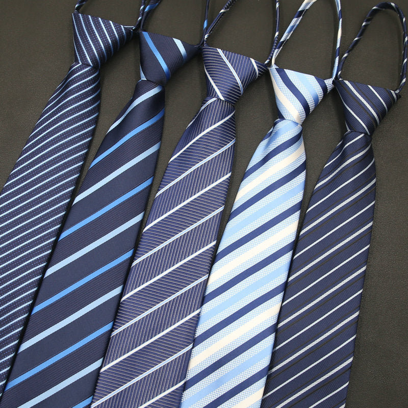 Men’s Formal Wear Business Zipper Tie-free
