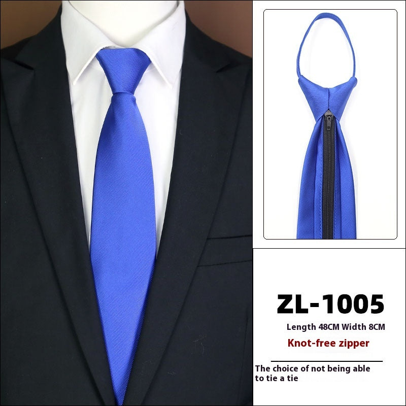 Men’s Formal Wear Business Zipper Tie-free - LZ1005