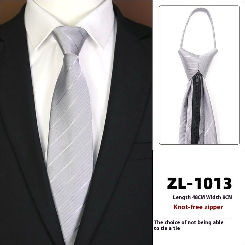 Men’s Formal Wear Business Zipper Tie-free - LZ1013