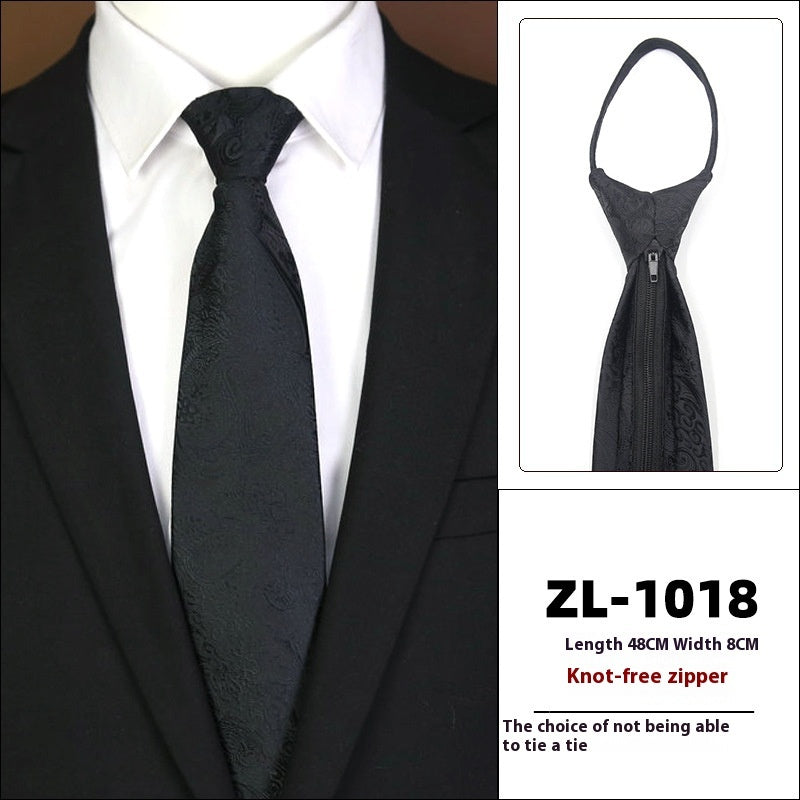 Men’s Formal Wear Business Zipper Tie-free - LZ1018