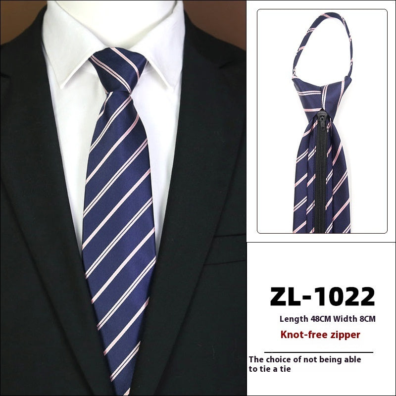 Men’s Formal Wear Business Zipper Tie-free - LZ1022