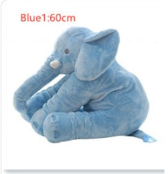 Elephant Doll Pillow Baby Comfort Sleep With - Blue1