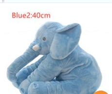 Elephant Doll Pillow Baby Comfort Sleep With - Blue2