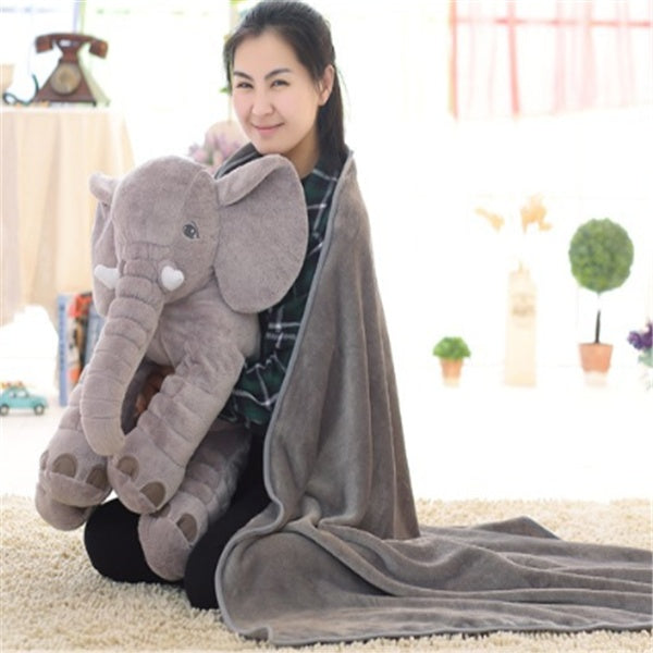 Elephant Doll Pillow Baby Comfort Sleep With - Gray 1 L Dual
