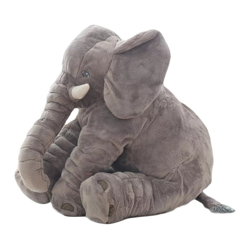 Elephant Doll Pillow Baby Comfort Sleep With - Gray 80cm