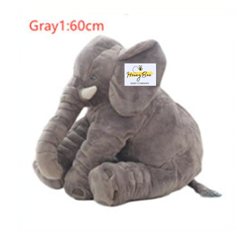 Elephant Doll Pillow Baby Comfort Sleep With - Gray1 with logo