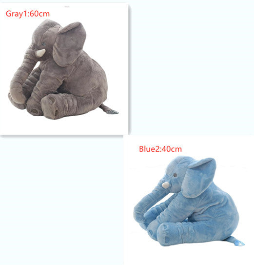 Elephant Doll Pillow Baby Comfort Sleep With - Mix color2 Set