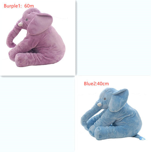 Elephant Doll Pillow Baby Comfort Sleep With - Mix color23 Set