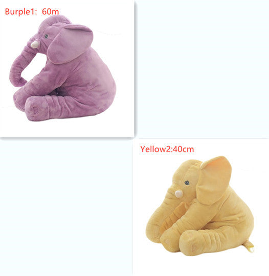 Elephant Doll Pillow Baby Comfort Sleep With - Mix color25 Set