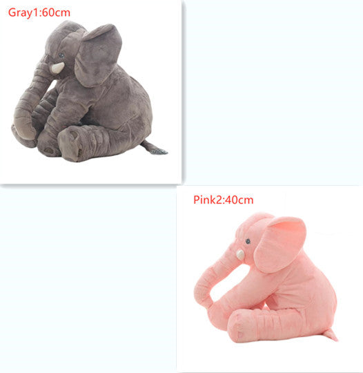 Elephant Doll Pillow Baby Comfort Sleep With - Mix color3 Set