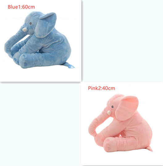 Elephant Doll Pillow Baby Comfort Sleep With - Mix color7 Set