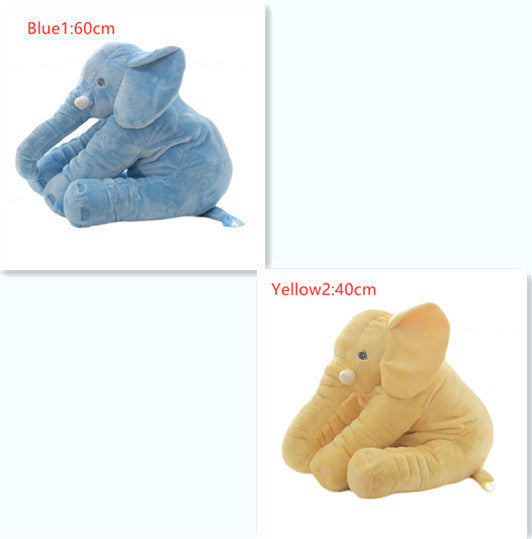 Elephant Doll Pillow Baby Comfort Sleep With - Mix color9 Set