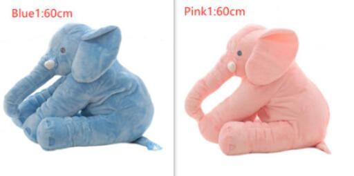 Elephant Doll Pillow Baby Comfort Sleep With - Pink1 and Blue1