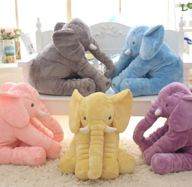 Elephant Doll Pillow Baby Comfort Sleep With - Purple1 L Dual
