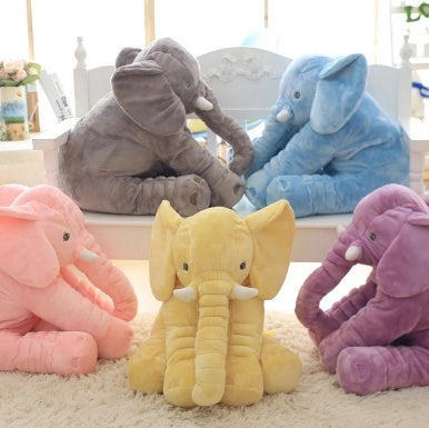 Elephant Doll Pillow Baby Comfort Sleep With - Purple1 S Dual