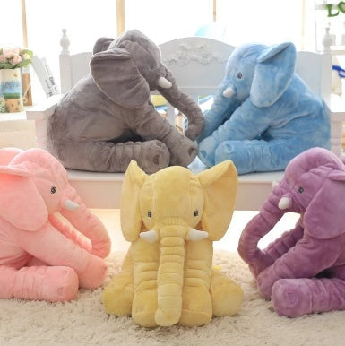 Elephant Doll Pillow Baby Comfort Sleep With - Yellow 1 L Dual