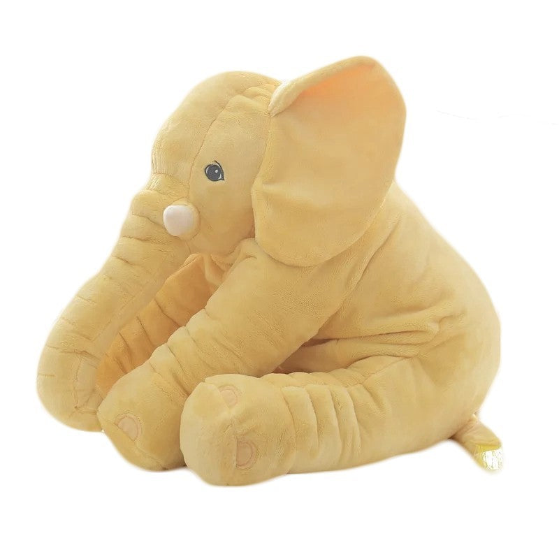 Elephant Doll Pillow Baby Comfort Sleep With - Yellow 80cm