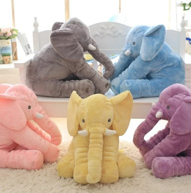 Elephant Doll Pillow Baby Comfort Sleep With - Yellow1 S Dual