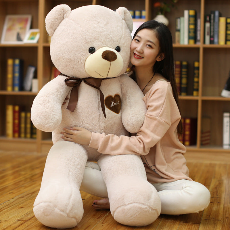 Plush Teddy Bear Teddy Bear Doll Ragdoll - Khaki / 100cm