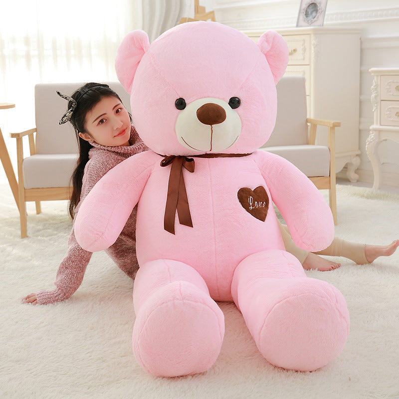 Plush Teddy Bear Teddy Bear Doll Ragdoll - Pink / 100cm