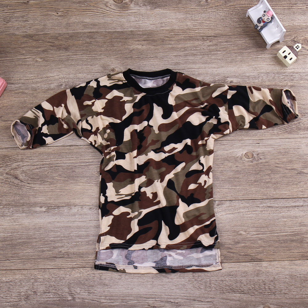 Girls’ camouflage clothes