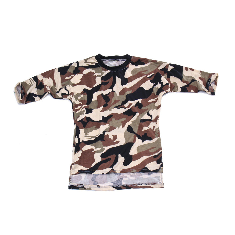Girls’ camouflage clothes - Green / 110cm