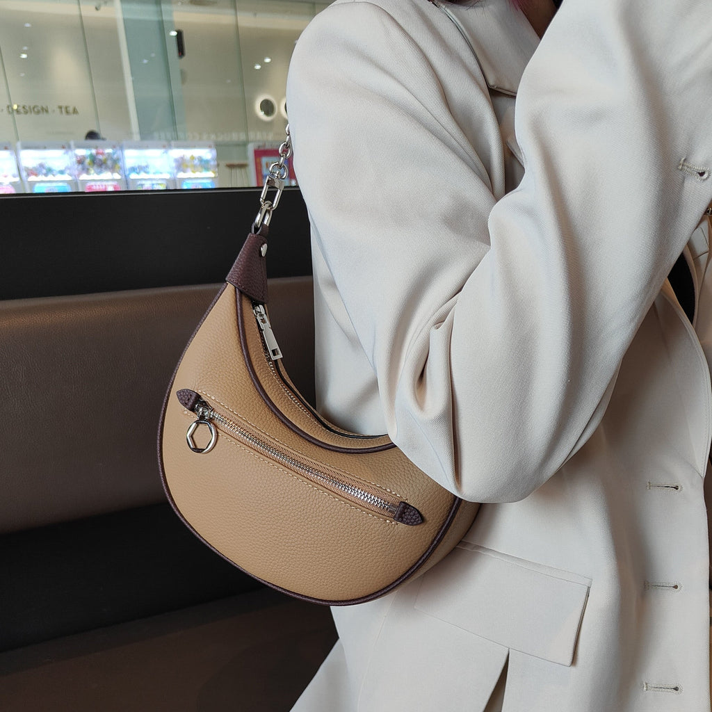 Global Luxury Fashion Brand Leather Pocket Bag