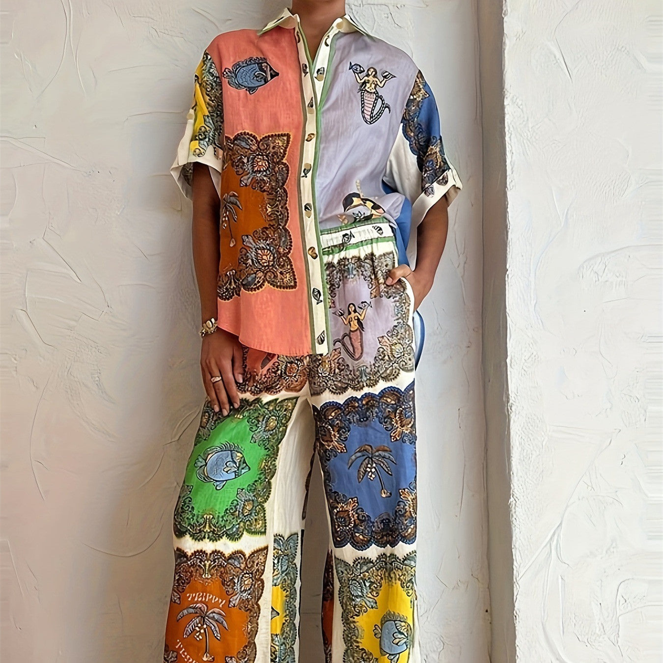 Global Luxury Fashion Brand Printing Styles - Style 2 / S