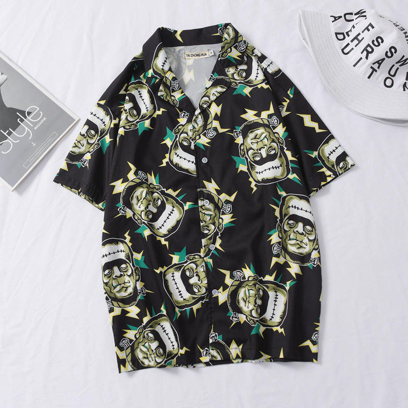 Cartoon graffiti shirt