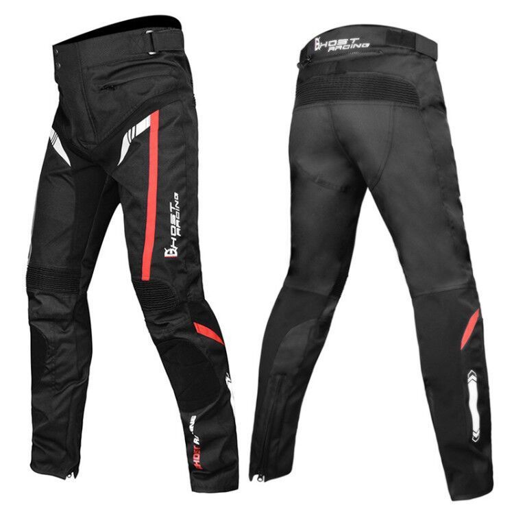Motorcycle Jersey Jacket Keeps Warm In All Seasons - Black pants / M