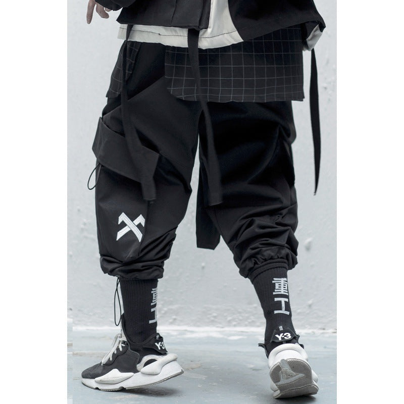 Functional National Tide Brand Loose Hip-hop Bundle Feet Leisure Couple Trend