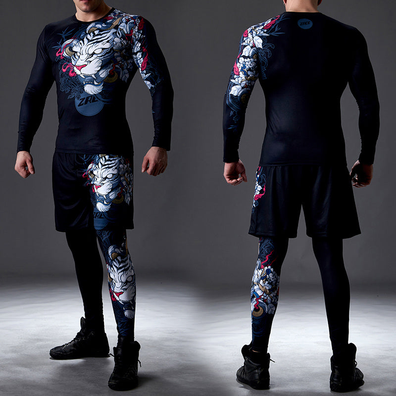 Men’s Sweat-absorbent Quick-drying Fitness Suit - JJS96 DSK20 JSK28 / S