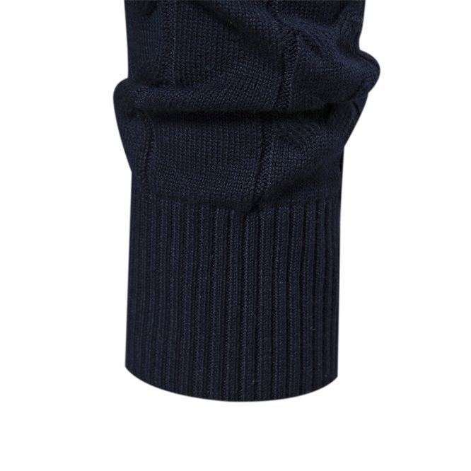 Men’s Fashion Stand-up Collar All-match Half Zipper Sweater