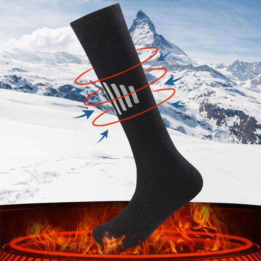 New Adjustable Temperature Heating Socks Intelligent Temperature Control Cold Protection