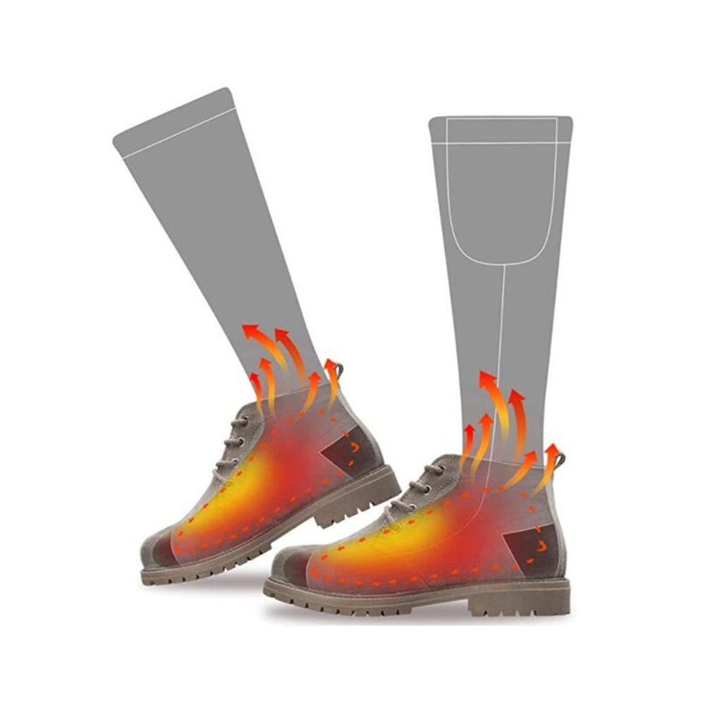New Adjustable Temperature Heating Socks Intelligent Temperature Control Cold Protection
