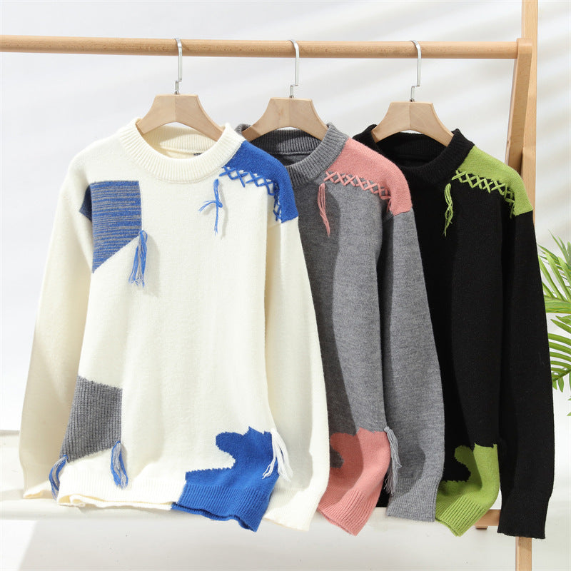 High Quality Sweater Men’s Korean-style Youth Fashion