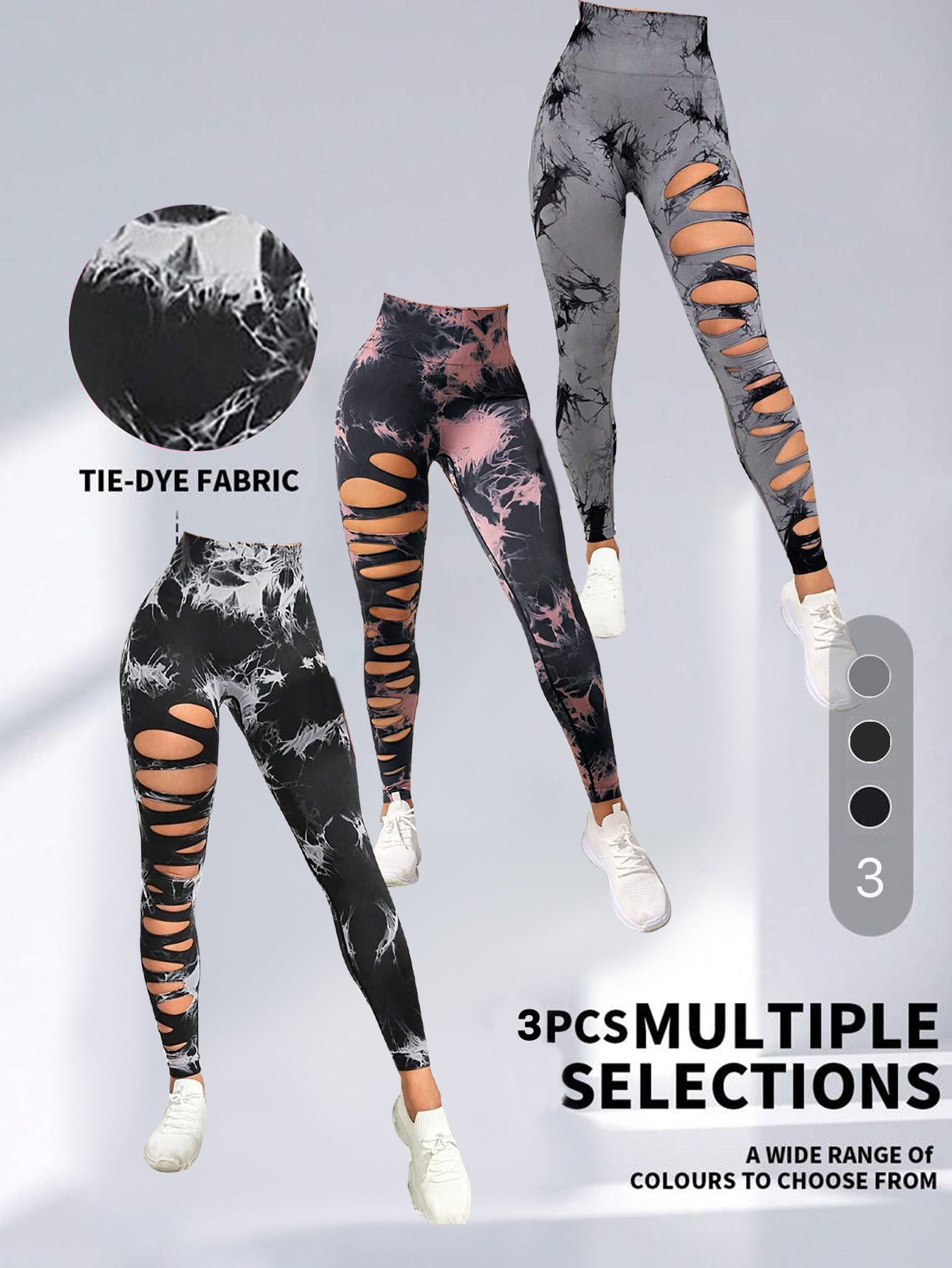 High Waist Butt Lift Leggings Sculpt Sexy Curves High Quality - 3PACK4 / S - 5