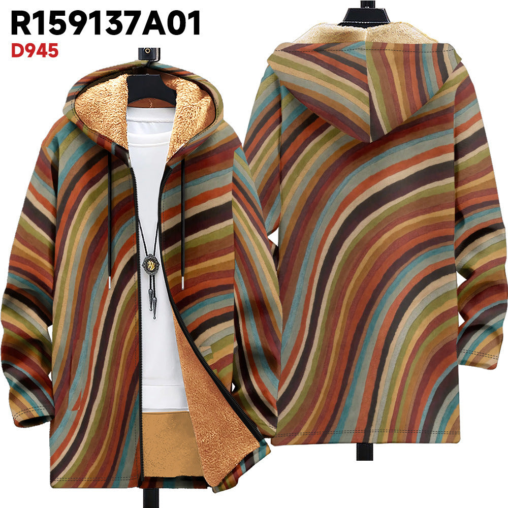 Hooded Cardigan Thick Winter Clothes - Type B / XS