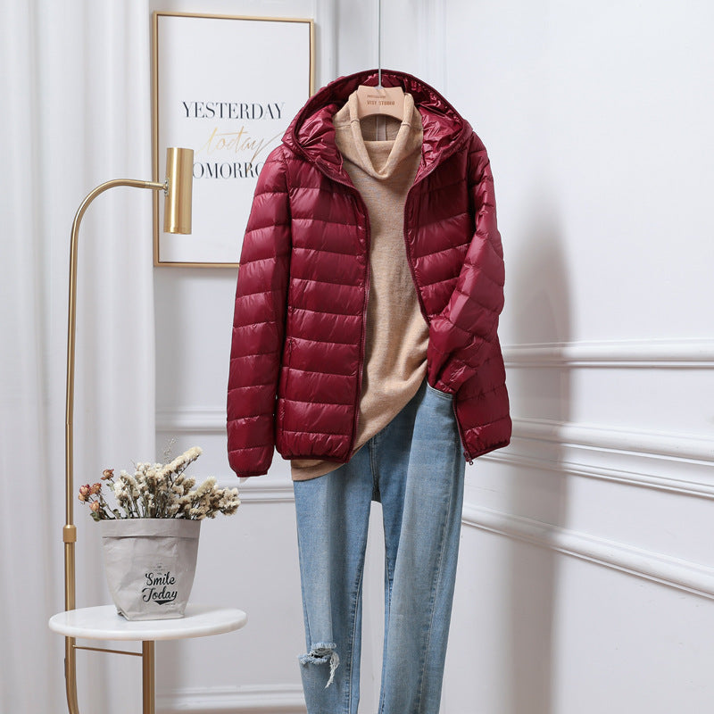 Lightweight Down Jacket Women’s Plus-sized Plus Size Ultra-thin