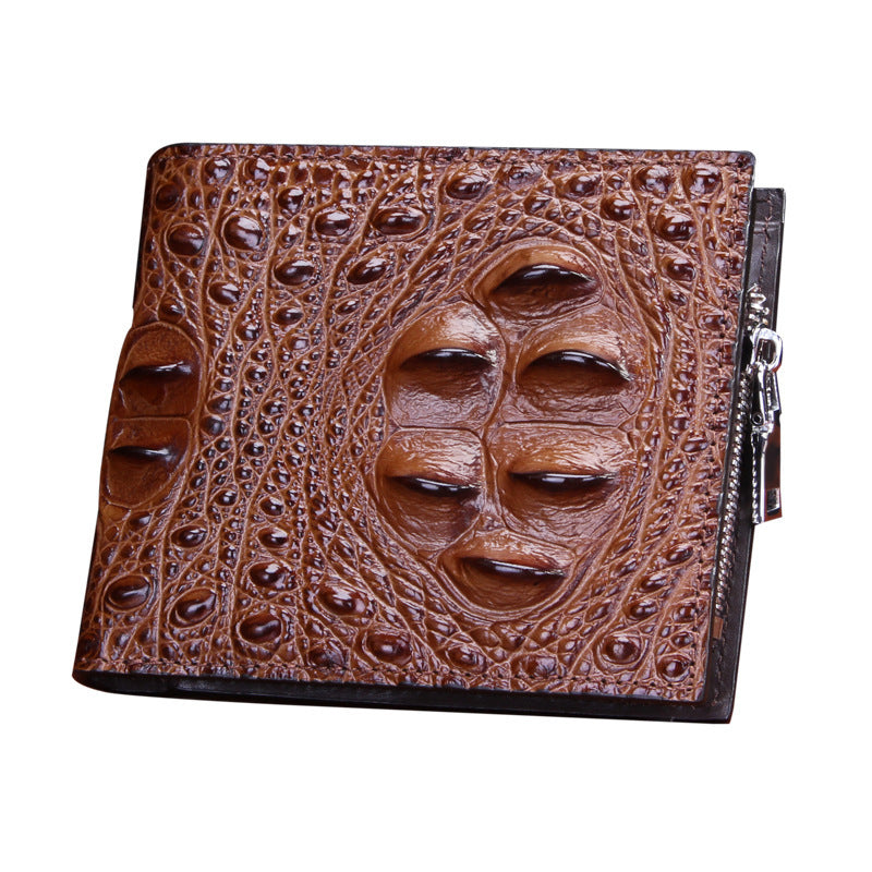 Horizontal Wallet Leather Vertical Wallet - Vertical brown