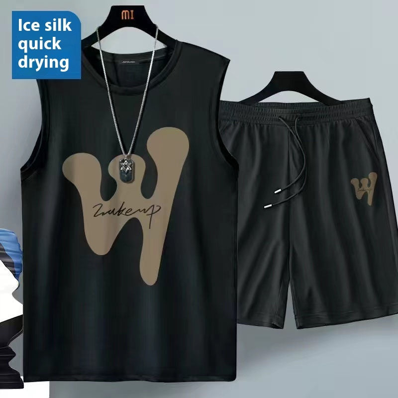 Summer Sleeveless Vest Suit Men’s Sports And Leisure