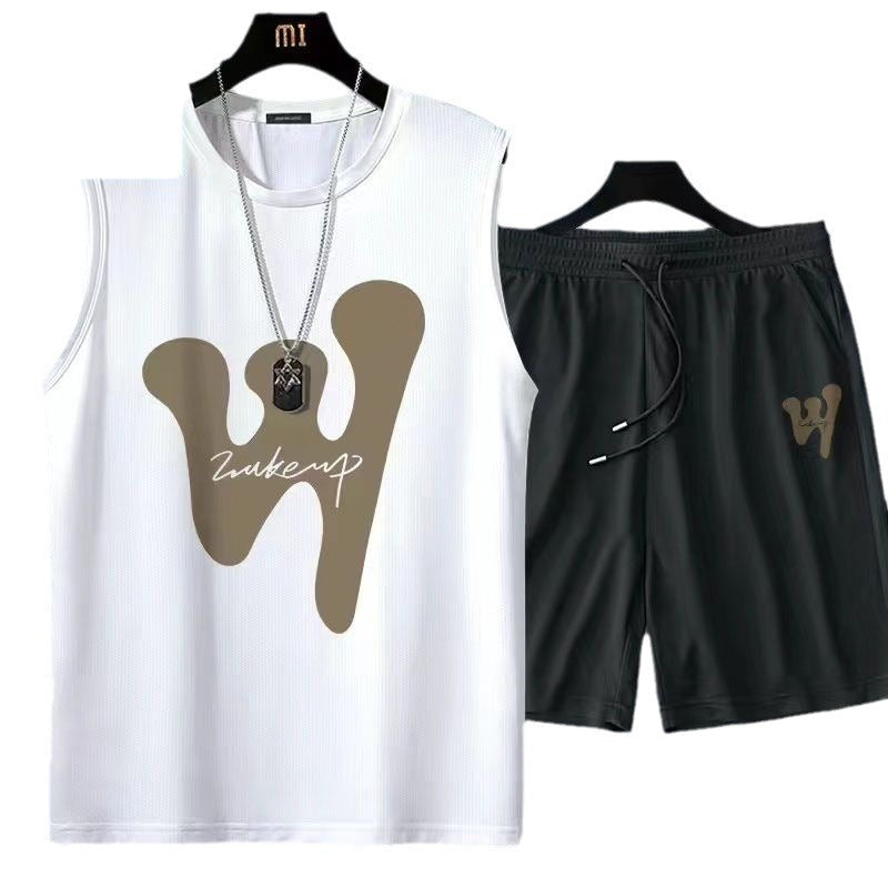 Summer Sleeveless Vest Suit Men’s Sports And Leisure