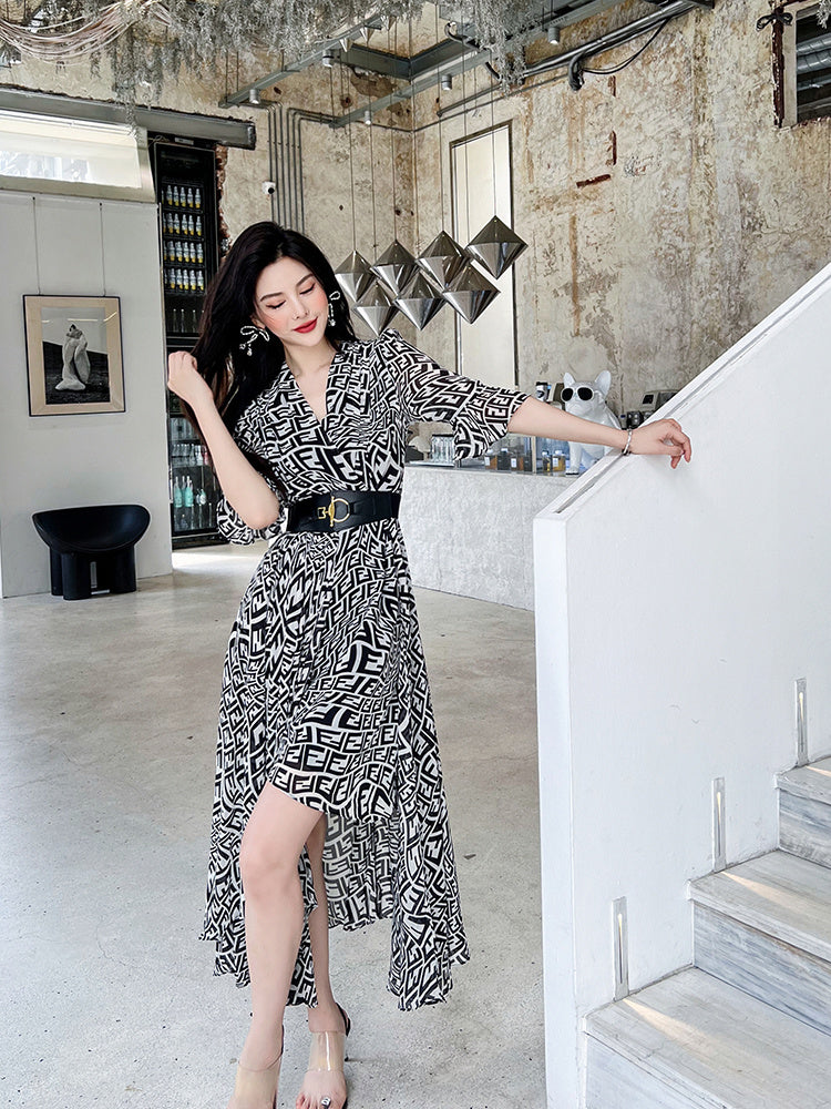 Irregular Minority Design Slim Skirt Girl
