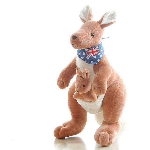 Kangaroo plush toys - Brown / 32cm